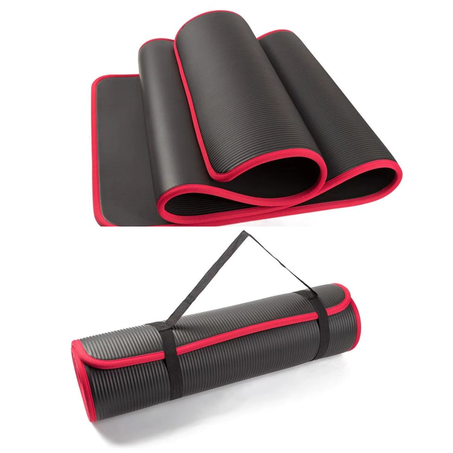 Tapis de Sport Épais & Antidérapant - 10mm