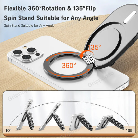 Support Téléphone Magnétique à Ventouse