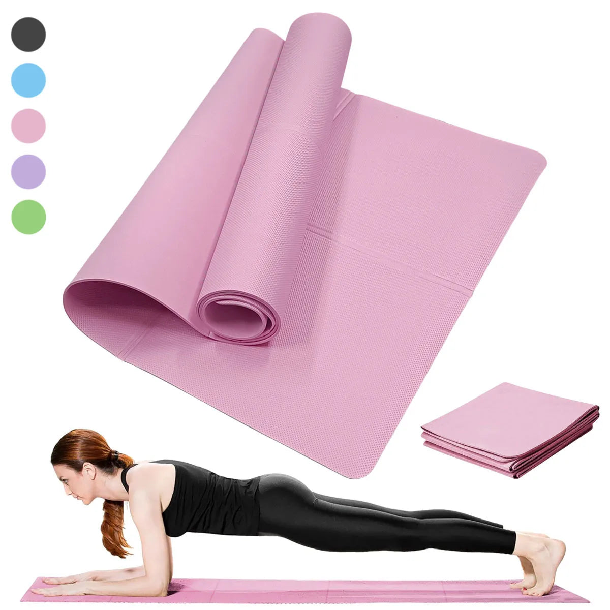 Foldable & Lightweight Yoga Mat