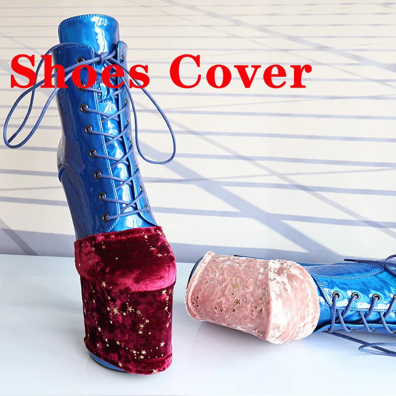 Shiny Velvet Platform Protectors - Showgirl Edition