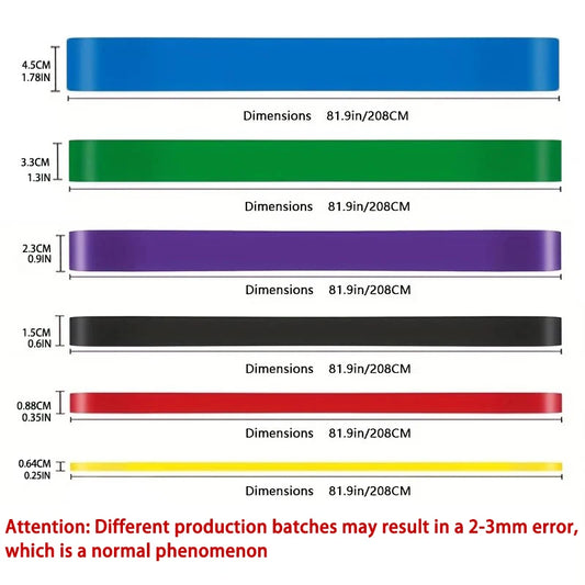 Bandes de Résistance Longues en Boucle (Power Bands)