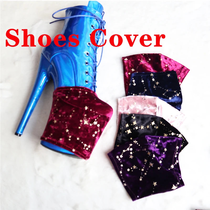 Shiny Velvet Platform Protectors - Showgirl Edition