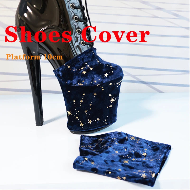 Shiny Velvet Platform Protectors - Showgirl Edition