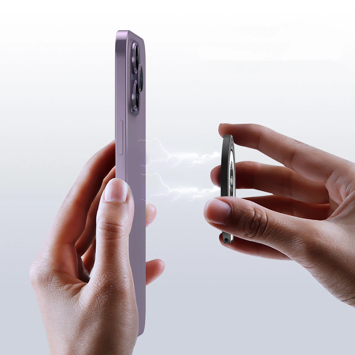 Triple Magnetic Rings Phone Holder
