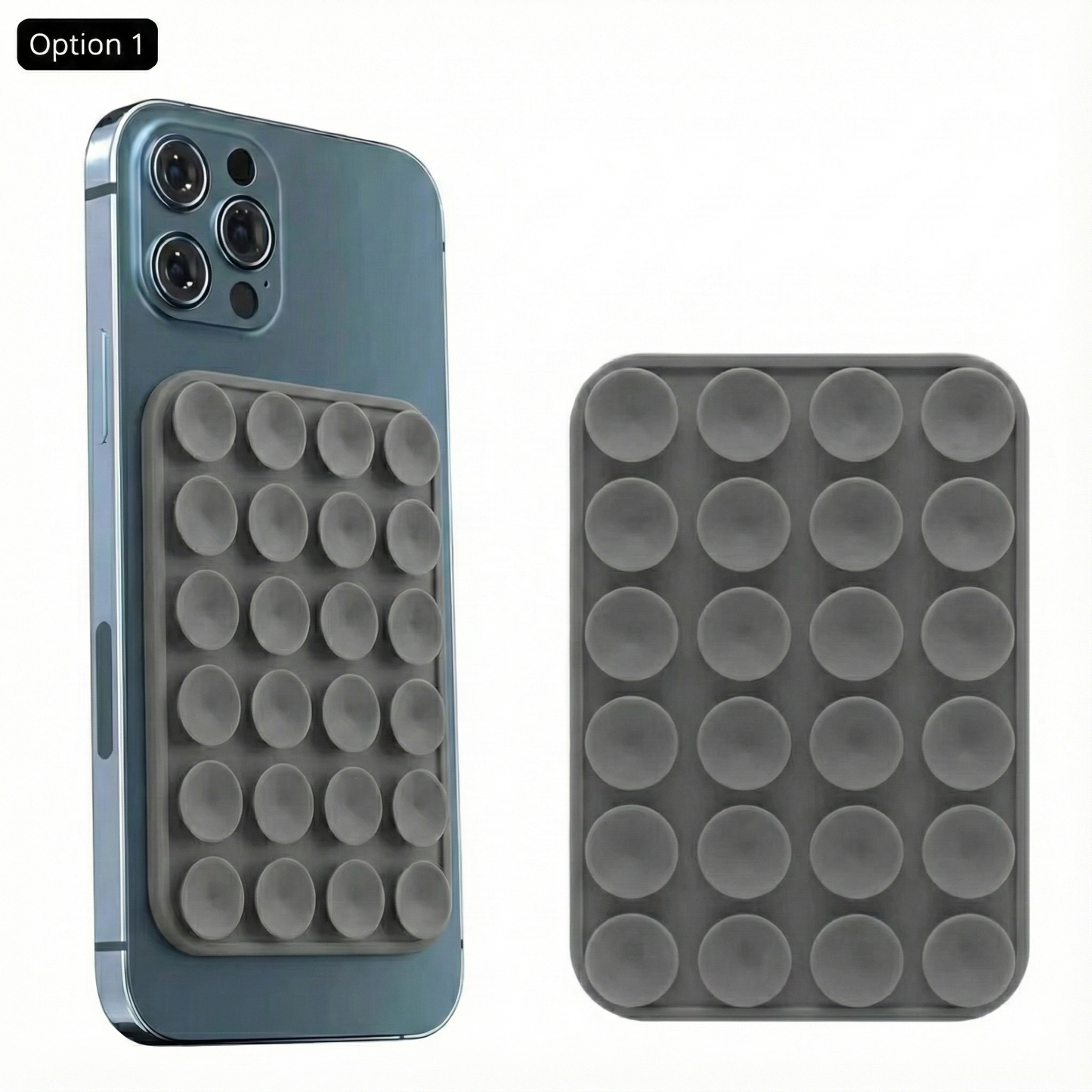 Support Téléphone Ventouse — Fixation Magnétique