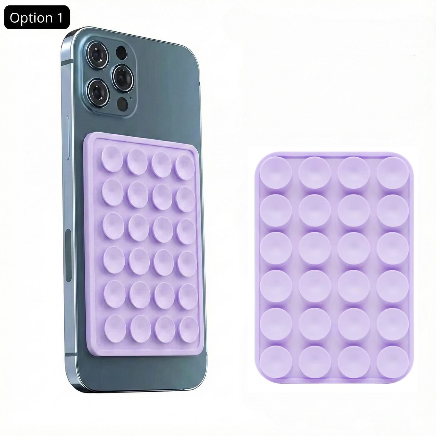 Support Téléphone Ventouse — Fixation Magnétique
