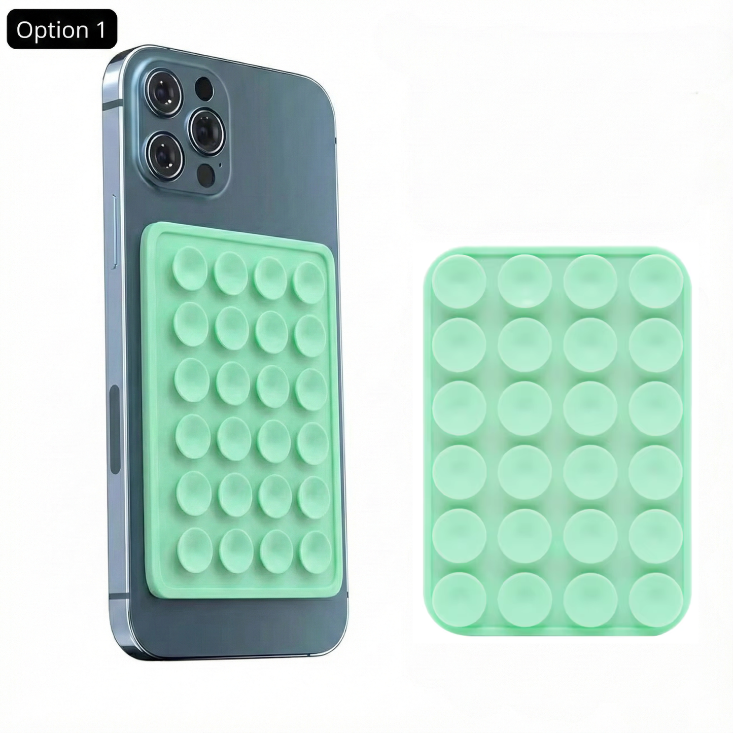 Support Téléphone Ventouse — Fixation Magnétique