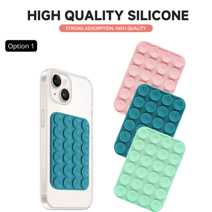 Support Téléphone Ventouse — Fixation Magnétique