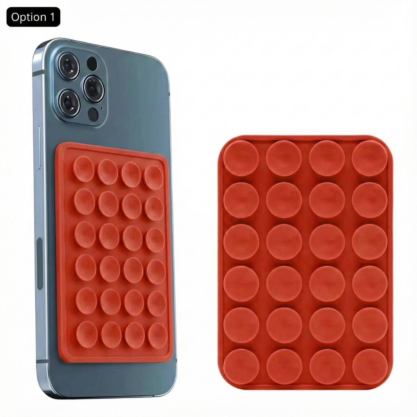 Support Téléphone Ventouse — Fixation Magnétique