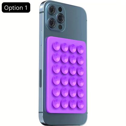 Support Téléphone Ventouse — Fixation Adhésive