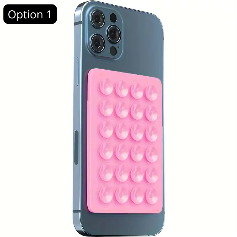 Support Téléphone Ventouse — Fixation Adhésive