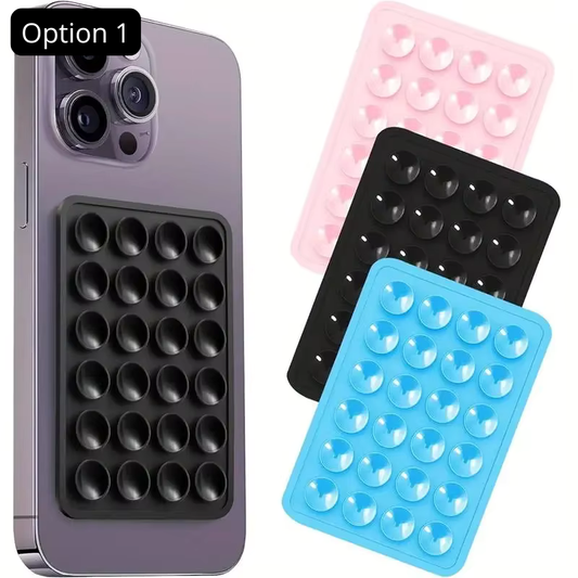 Support Téléphone Ventouse — Fixation Adhésive