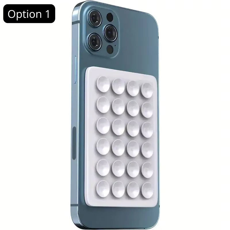 Support Téléphone Ventouse — Fixation Adhésive