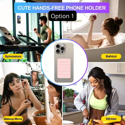 Support Téléphone Ventouse — Fixation Adhésive