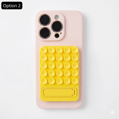 Support Téléphone Ventouse — Fixation Adhésive