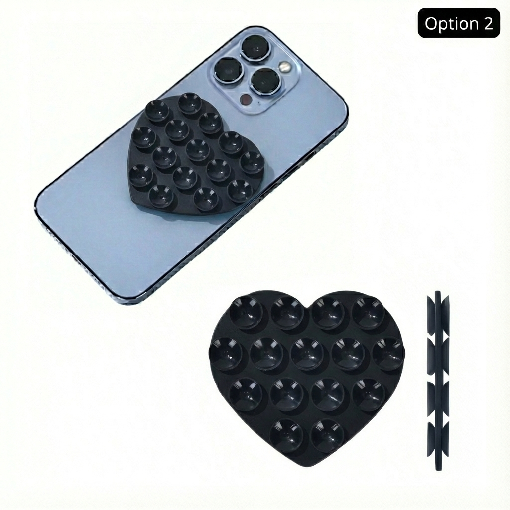 Support Téléphone Ventouse — Double Ventouse
