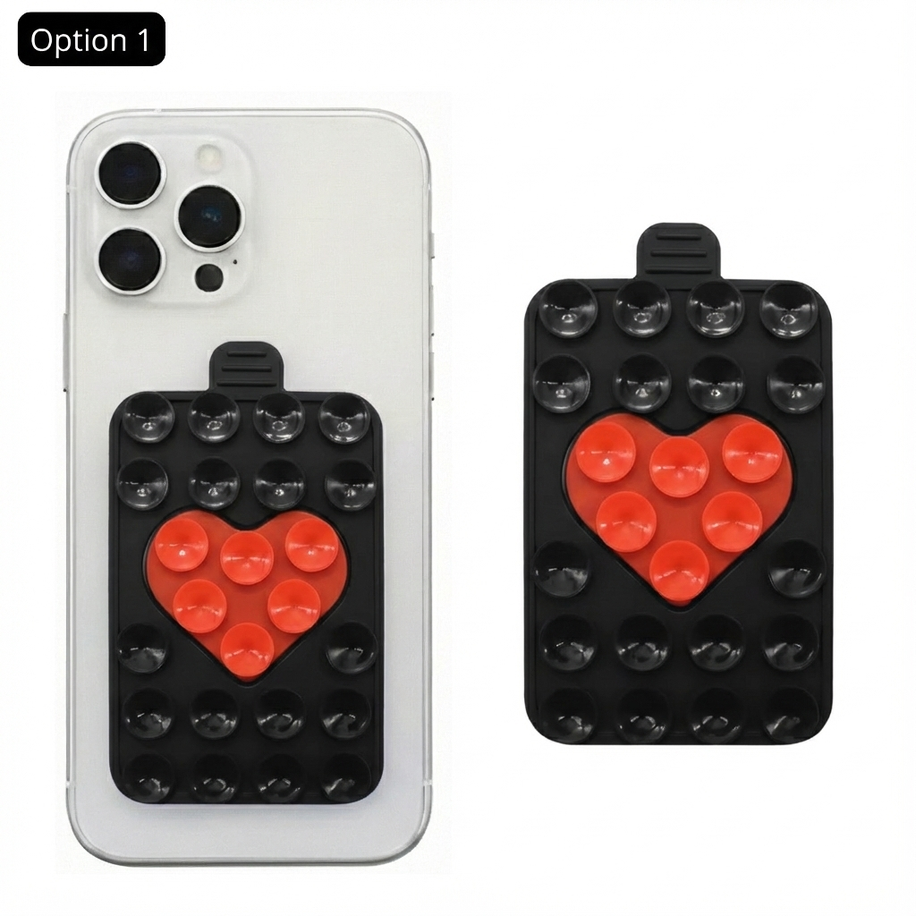 Support Téléphone Ventouse — Double Ventouse