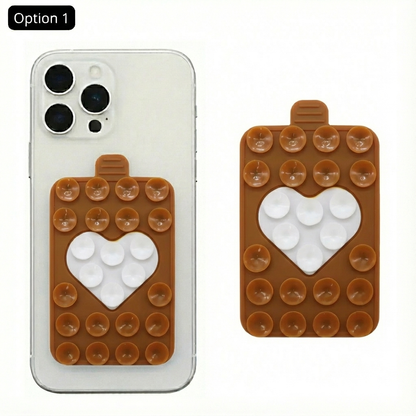 Support Téléphone Ventouse — Double Ventouse