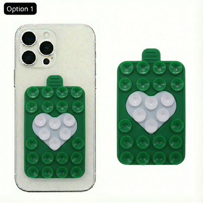 Support Téléphone Ventouse — Double Ventouse