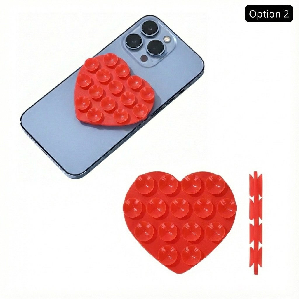 Support Téléphone Ventouse — Double Ventouse