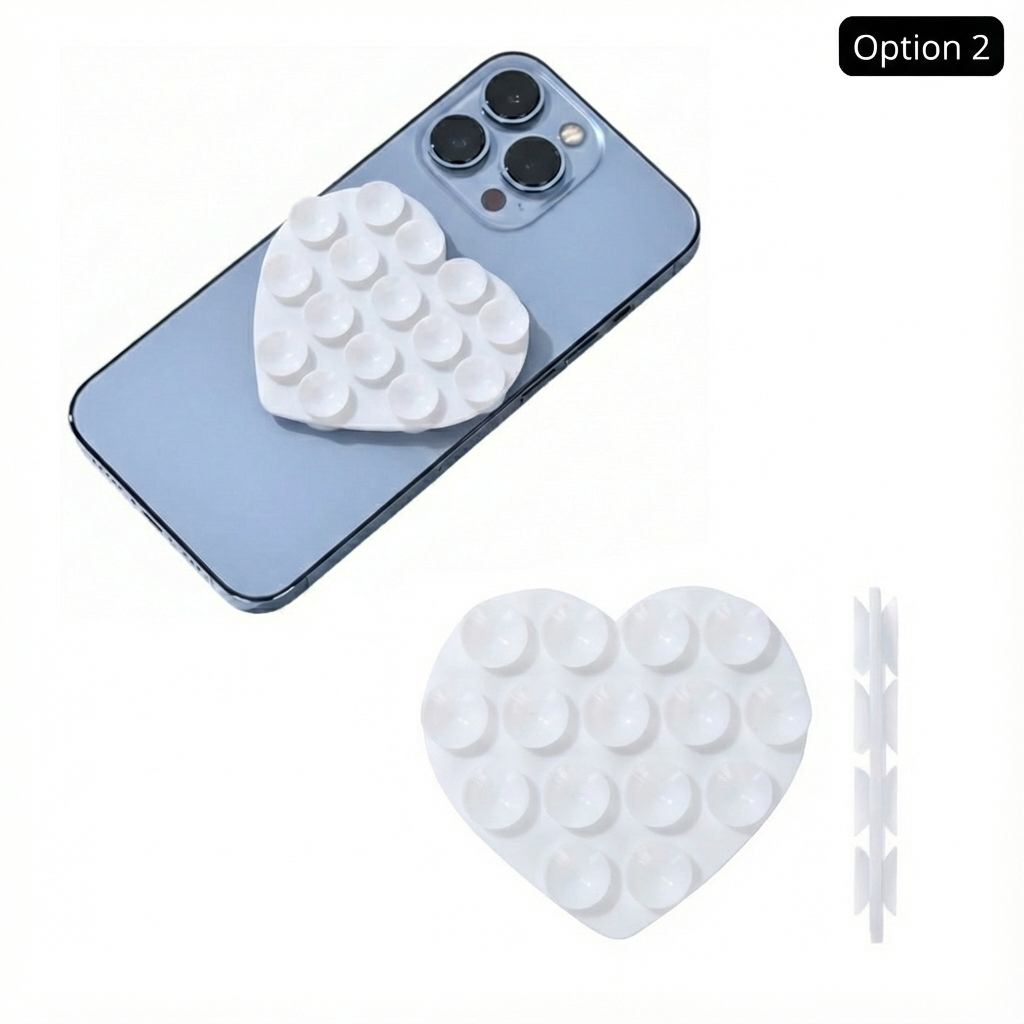 Support Téléphone Ventouse — Double Ventouse