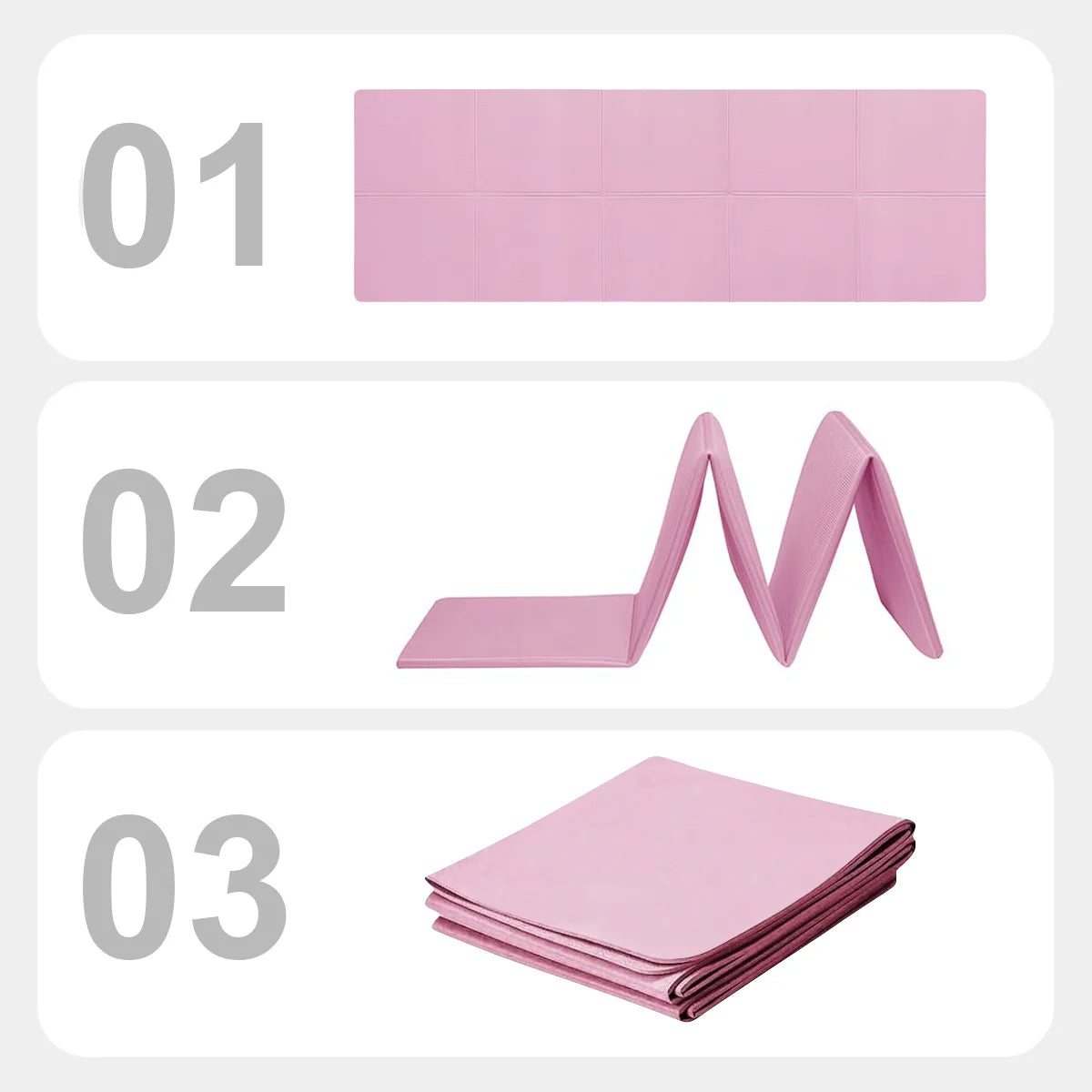 Foldable & Lightweight Yoga Mat