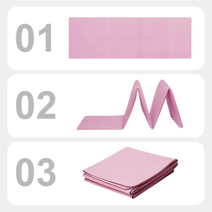 Foldable & Lightweight Yoga Mat