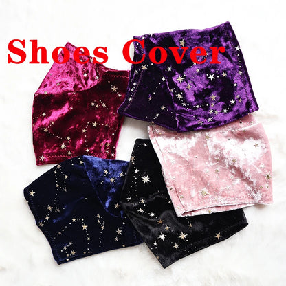 Shiny Velvet Platform Protectors - Showgirl Edition