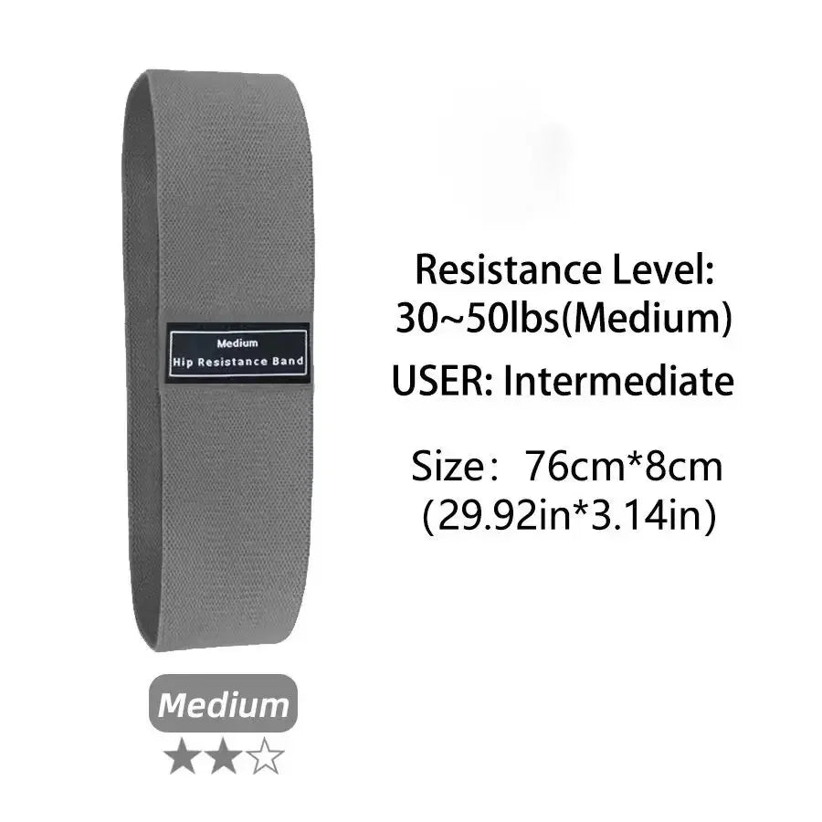 Fabric Resistance Hip & Booty Bands