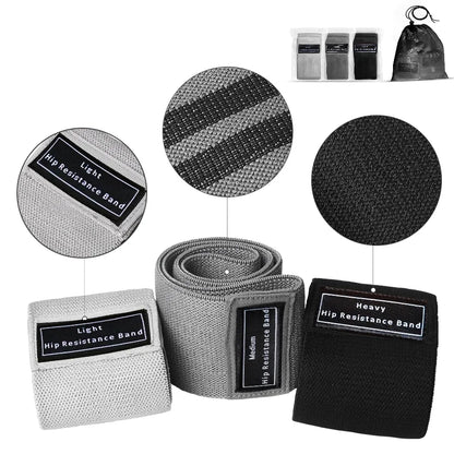 Fabric Resistance Hip & Booty Bands