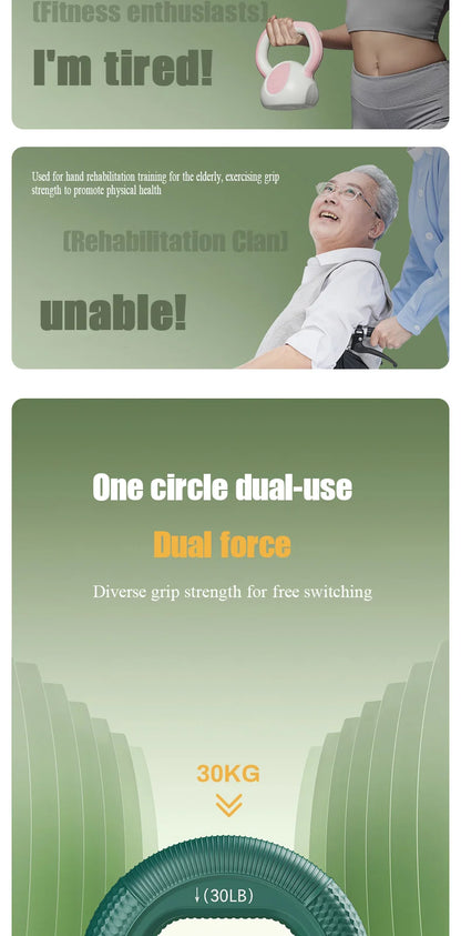 Dual Resistance Silicone Grip Ring