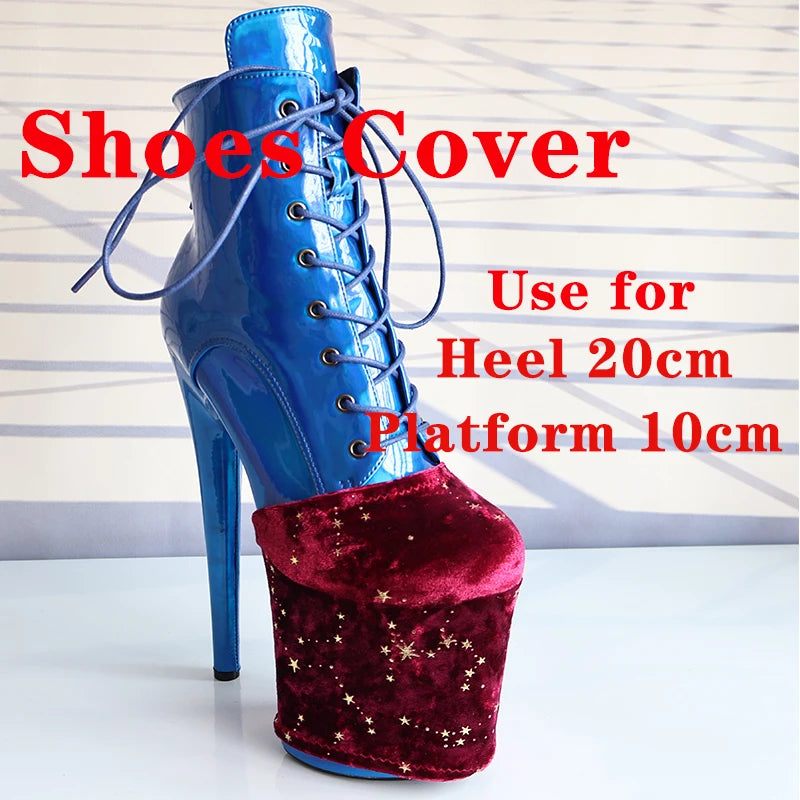Shiny Velvet Platform Protectors - Showgirl Edition