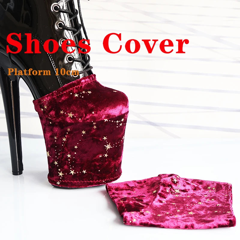 Shiny Velvet Platform Protectors - Showgirl Edition
