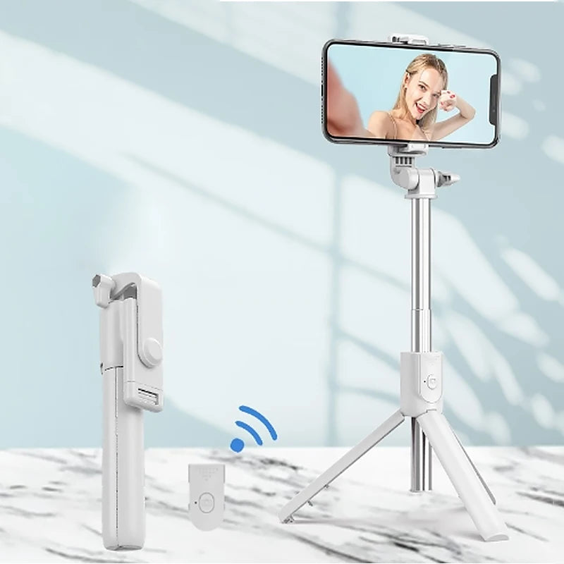 Bluetooth Retractable Tripod & Selfie Stick