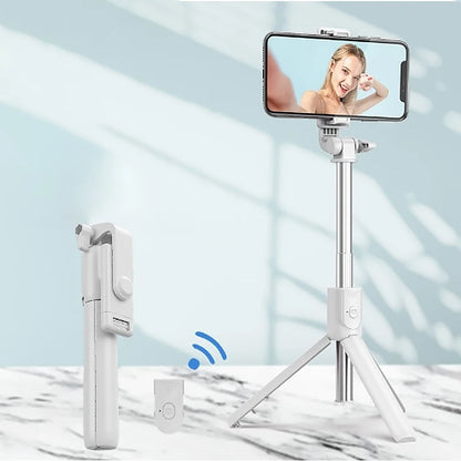 Bluetooth Retractable Tripod & Selfie Stick