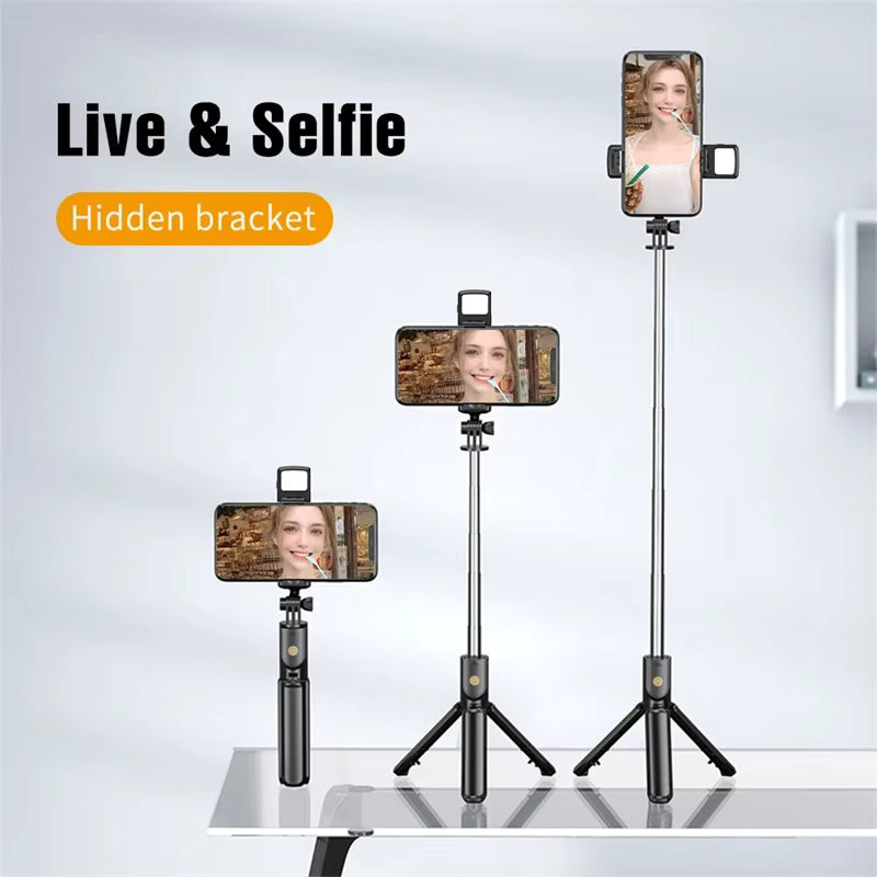 2in1 Extendable Tripod & Selfie Stick