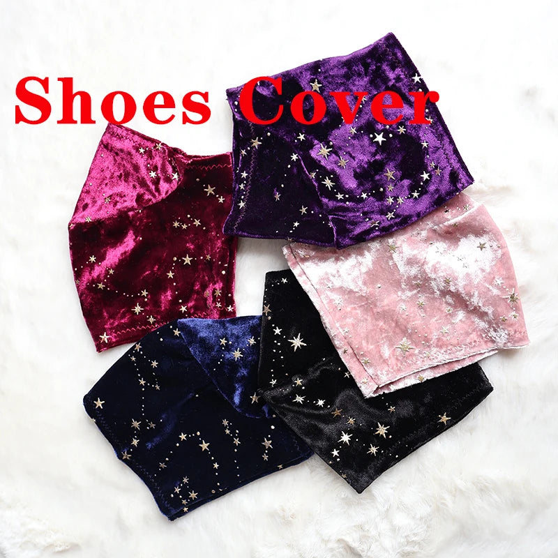 Shiny Velvet Platform Protectors - Showgirl Edition