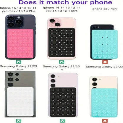 Support Téléphone Ventouse — Double Ventouse