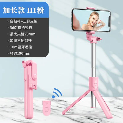 Bluetooth Retractable Tripod & Selfie Stick