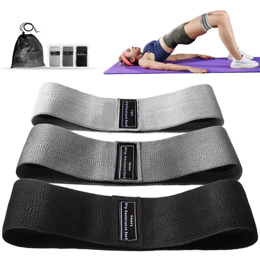 Fabric Resistance Hip & Booty Bands