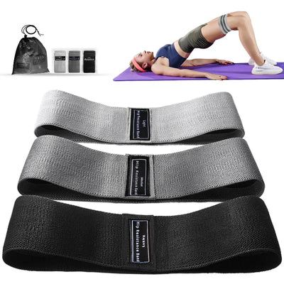 Fabric Resistance Hip & Booty Bands