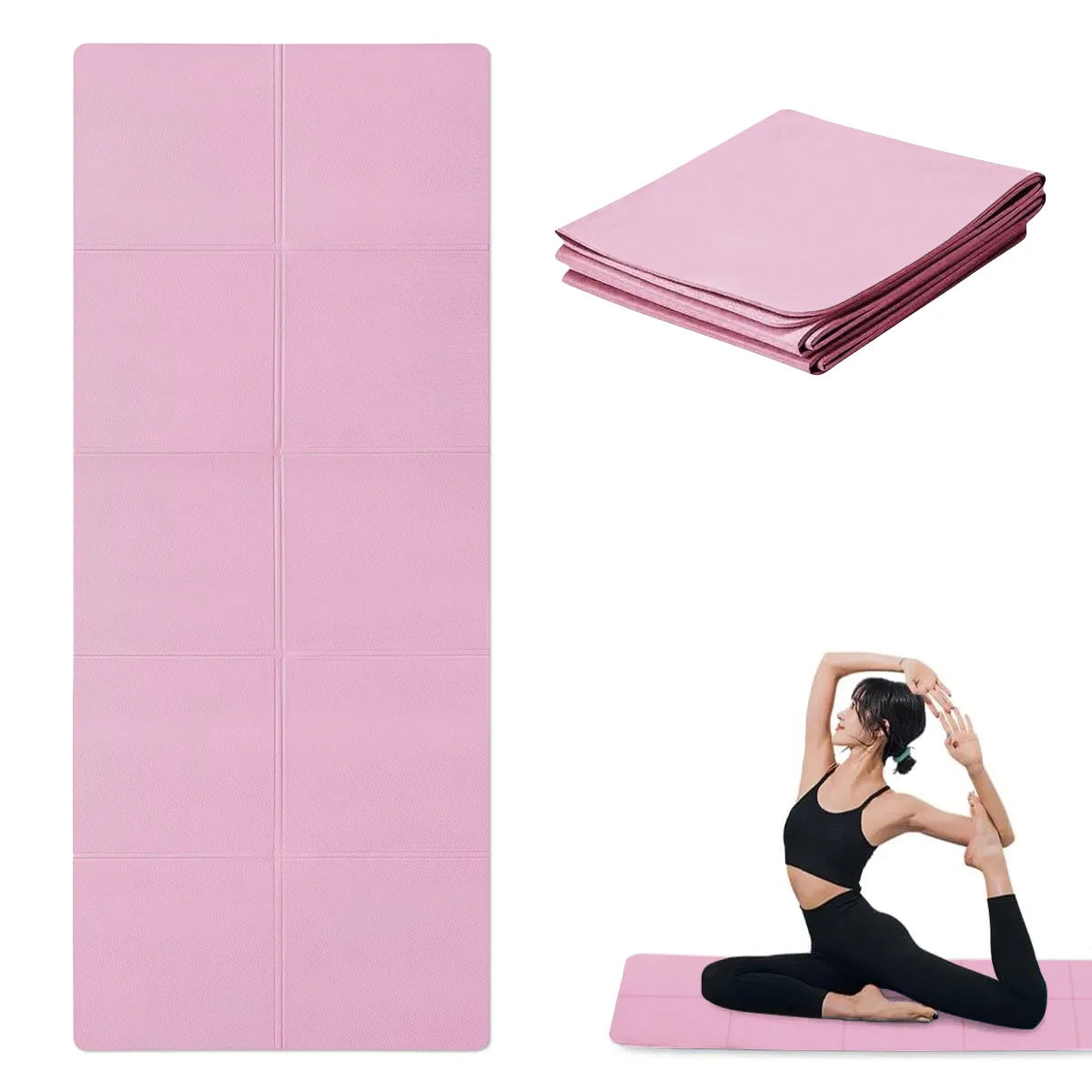 Foldable & Lightweight Yoga Mat