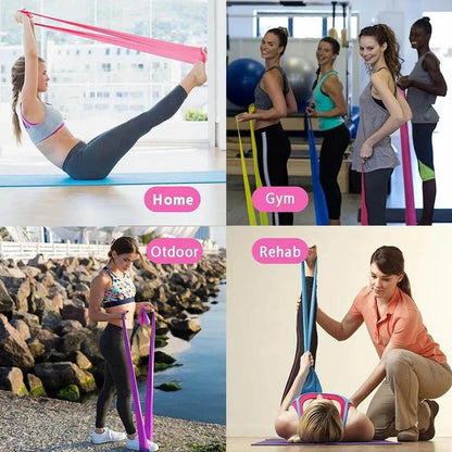 Rubber Resistance Bands - Long and Stretchy