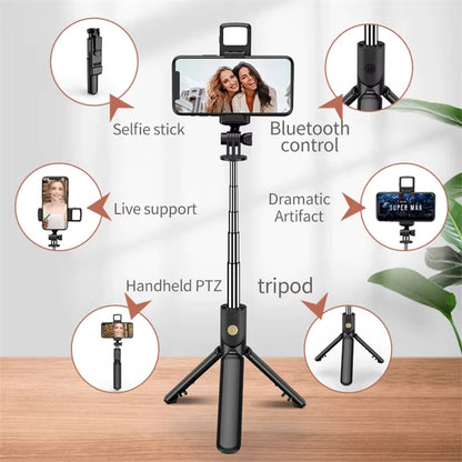 2in1 Extendable Tripod & Selfie Stick