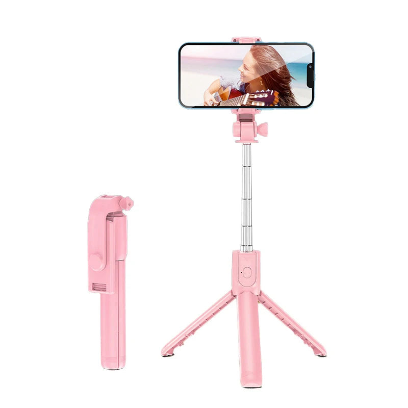 Bluetooth Retractable Tripod & Selfie Stick
