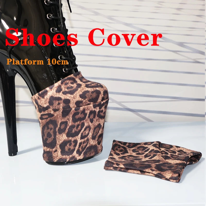 Shiny Velvet Platform Protectors - Showgirl Edition