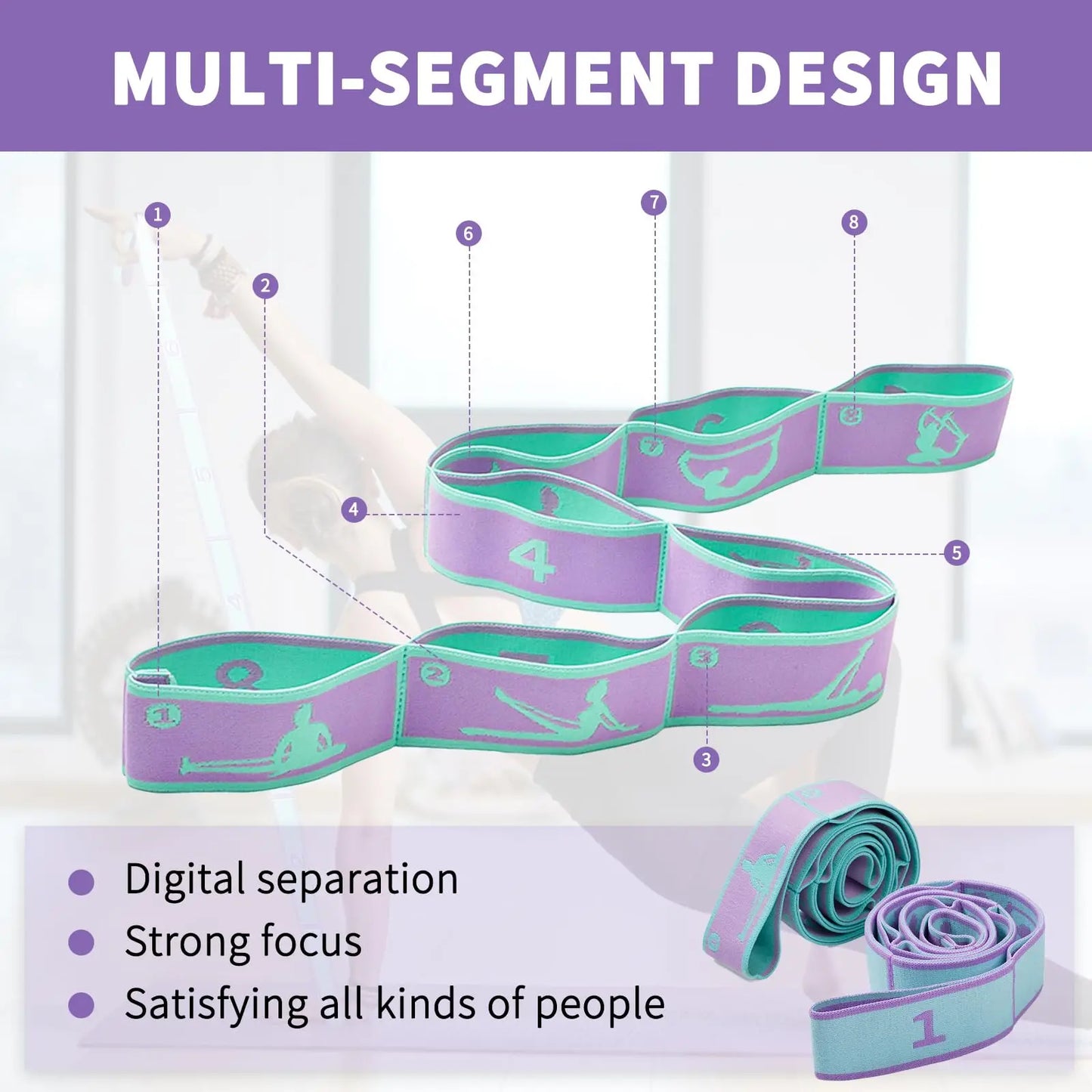 Multi Levels Segmented Resistance Band