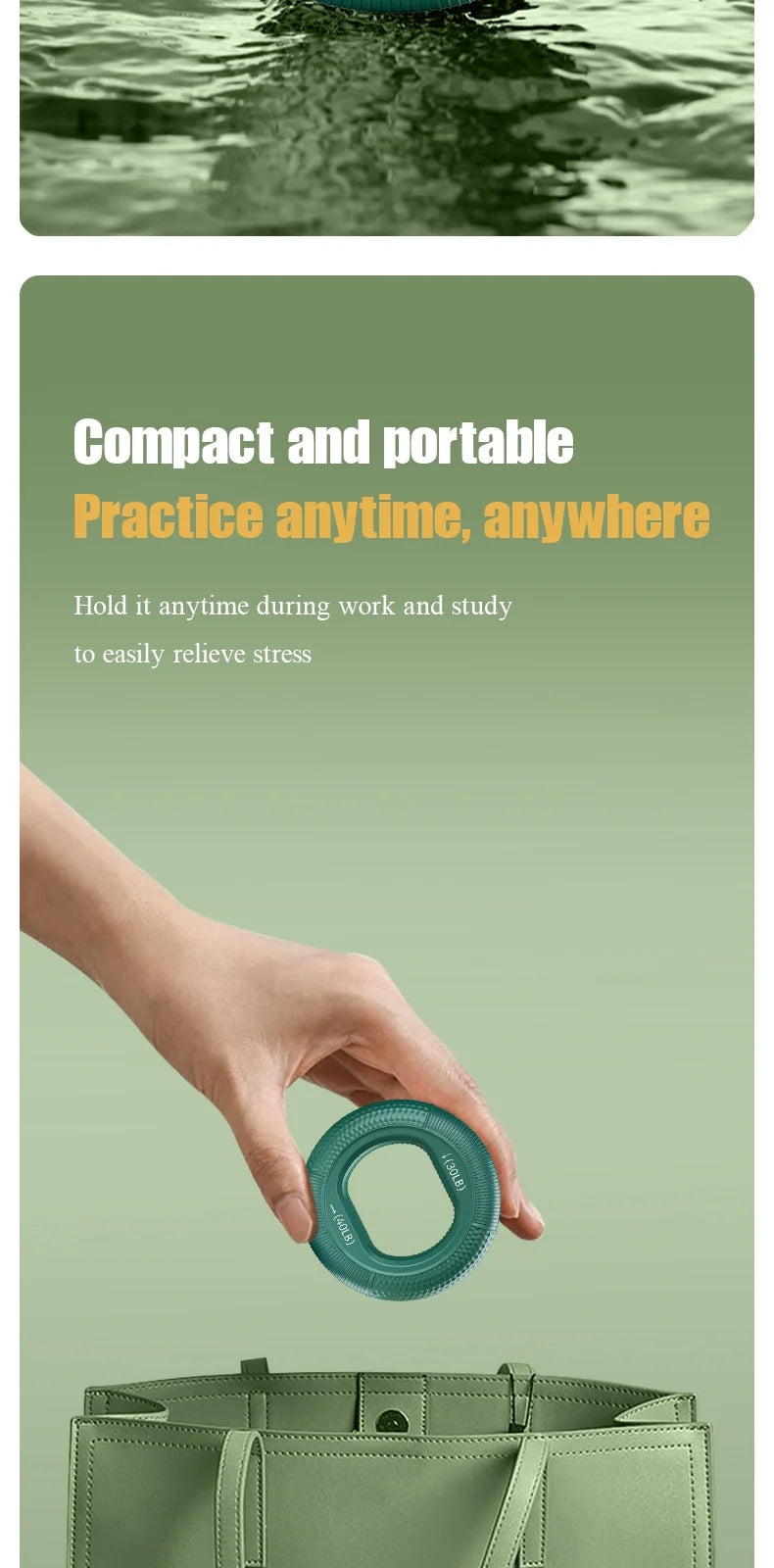 Dual Resistance Silicone Grip Ring