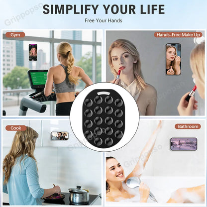 Support Téléphone Magnétique à Ventouse